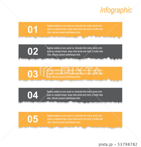 Info-graphic design template. 53798782