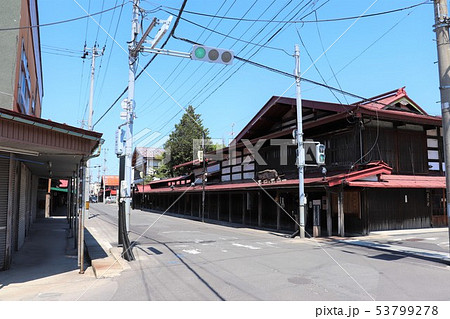 黒石市の中町こみせ通り（青森県） 53799278