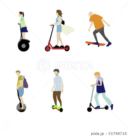 Scooter hoverboard and skate. Individual electric 53799710