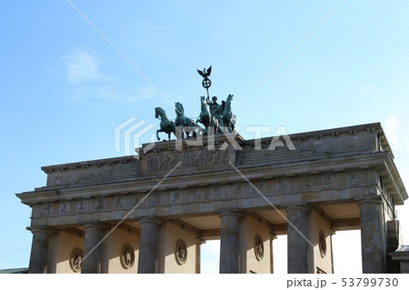 ブランデンブルク門の景色 ブランデンブルク門の景色 53799730