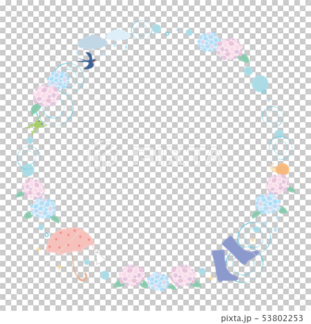 Frame material-rainy season image 1 Frame material-rainy season image 1 53802253