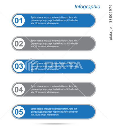 Info-graphic design template. Info-graphic design template. 53802976