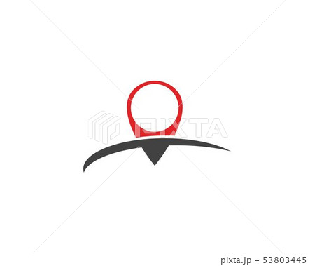 Location point Logo vector template 53803445