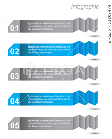 Info-graphic design template. 53803474