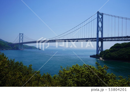 大浜崎灯台からの因島大橋 53804201