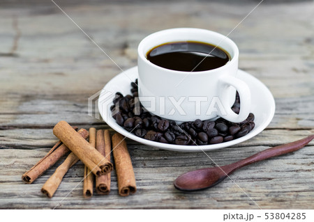 white cup coffee 53804285
