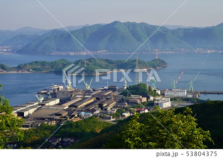 白滝山から瀬戸内の島々 53804375