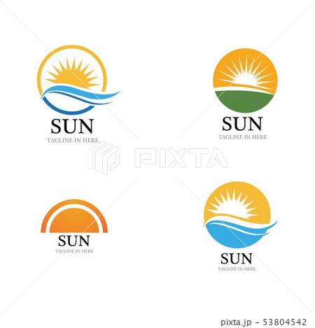Sun Vector illustration Icon 53804542