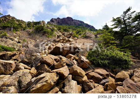 八巻山への岩場 八巻山への岩場 53805278