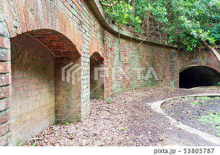 和歌山 友ヶ島 第三砲台跡の砲座 和歌山 友ヶ島 第三砲台跡の砲座 53805787