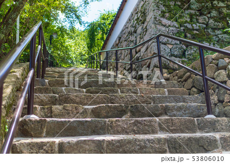 奈良県　長谷寺　階段 53806010