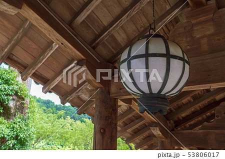 奈良県 長谷寺 提灯 登廊 奈良県 長谷寺 提灯 登廊 53806017