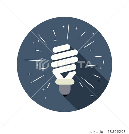 vector symbol of energy saving lamp vector symbol of energy saving lamp 53806293