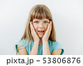 Surprised,shock ,unbelievable emotion. 53806876