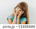 Dreamy,pleased, thinking emotion . 53806886