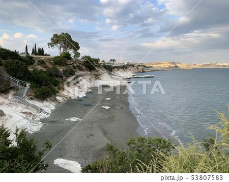 Governor's Beach on the southern coast of Cyprus 53807583