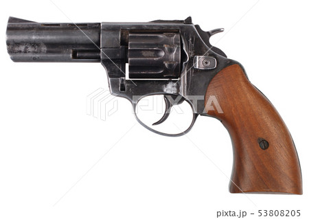 Revolver isolated on white 53808205