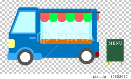 移動販売車のイラスト素材