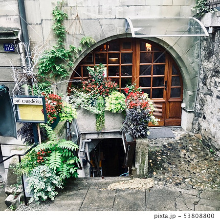 ヨーロッパの風景 居心地の良い カフェ レストラン 3 53808800