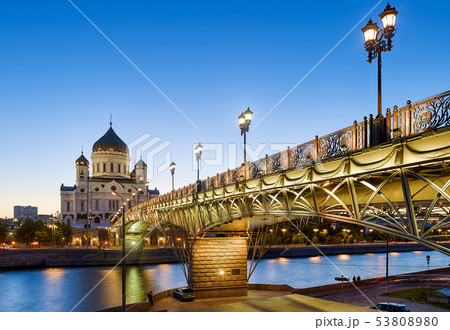 Patriarshy Bridge and Cathedral of Christ the Patriarshy Bridge and Cathedral of Christ the 53808980