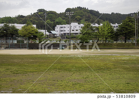 香川県直島町　直島　直島中学校 53810809