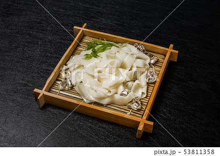 おきりこみうどん　homemade noodles of Japan(udon) 53811358