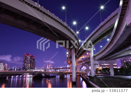 有明ジャンクション 夜景 有明ジャンクション 夜景 53811377