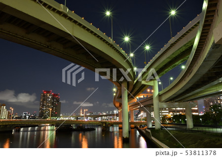 有明ジャンクション 夜景 53811378