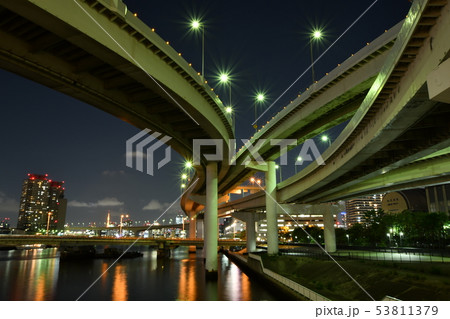 有明ジャンクション 夜景 有明ジャンクション 夜景 53811379