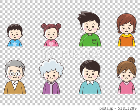 老若男女の人々 53813299