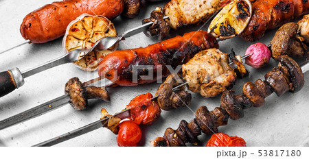 Grilled meat dishes Grilled meat dishes 53817180