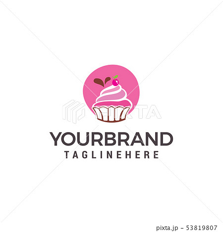 Cake And Cookies Logo Design Template Cake And Cookies Logo Design Template 53819807