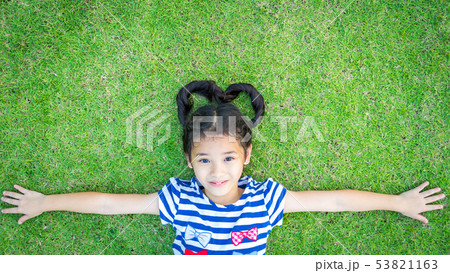Eco friendly environment concept with healthy kid Eco friendly environment concept with healthy kid 53821163