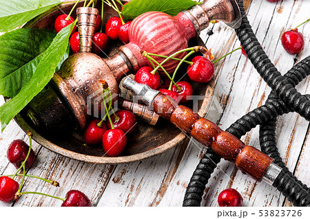 Hookah with tobacco taste of cherry 53823726