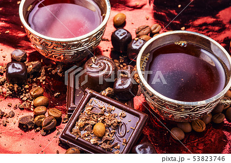 Chocolate with coffee Chocolate with coffee 53823746
