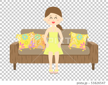 Resort hotel sofa 53826547