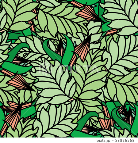 Decorative ornamental seamless summer pattern 53826568
