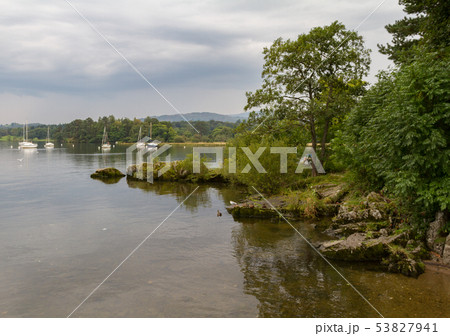 Scenic View of Lake WIndermere, Ambleside, Cumbria 53827941