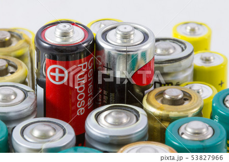 Alkaline batteries with selective focus on two 53827966