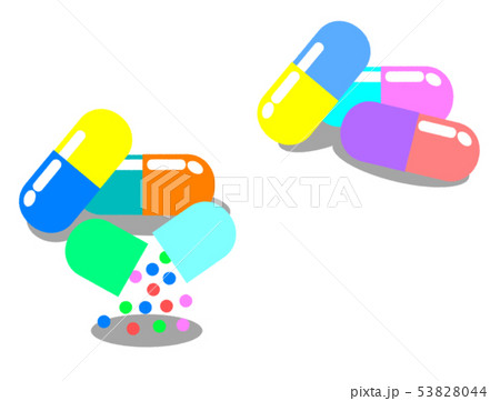 クスリのイラスト素材