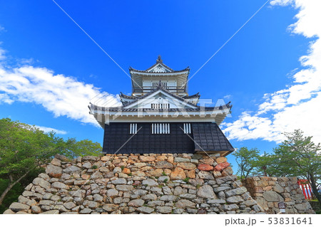 【静岡県】新緑の浜松城 53831641