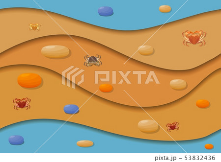 Seashore, warm sunny day.  53832436