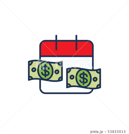 Delivery or Scheduling icon with the number 2 on 53833013