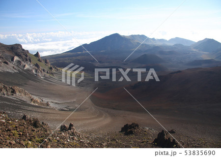 ハレアカラ火山　マウイ島 53835690