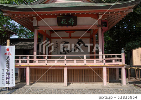 川越氷川神社 神楽殿 川越氷川神社 神楽殿 53835954