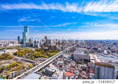 《大阪府》天王寺・大阪都市風景 53836017