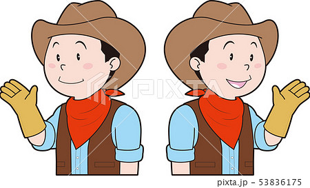 男性カウボーイ 男性カウボーイ 53836175