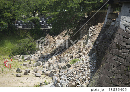 熊本城戌亥櫓長塀 53836496