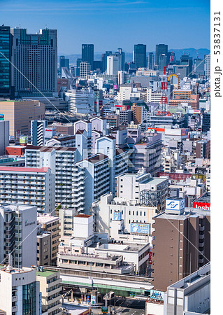 《大阪府》大阪都市風景・難波方面 《大阪府》大阪都市風景・難波方面 53837131