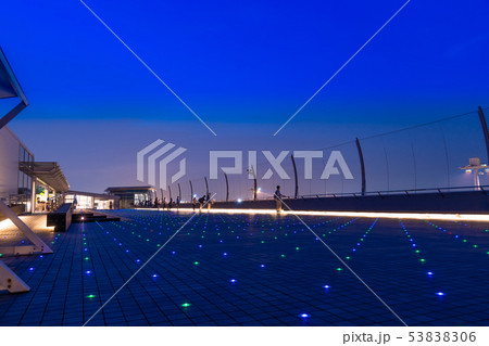 羽田空港第2ターミナル 展望デッキ 夜景 羽田空港第2ターミナル 展望デッキ 夜景 53838306